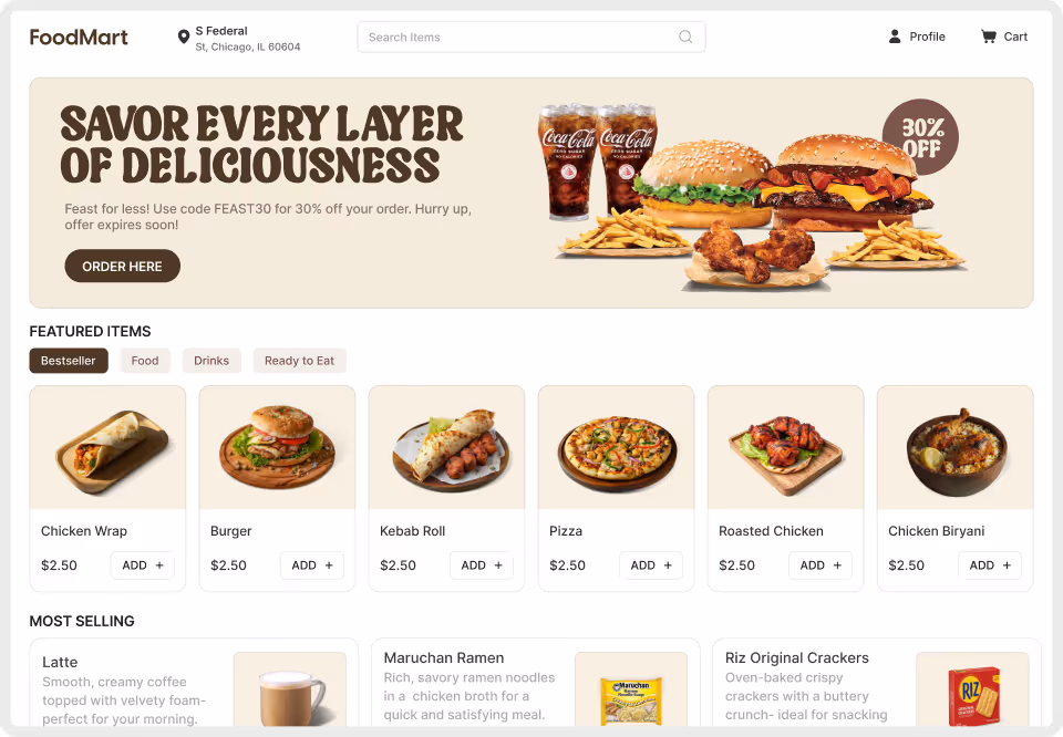 Single Vendor Image